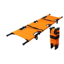 Foldable stretcher in 4 Folds