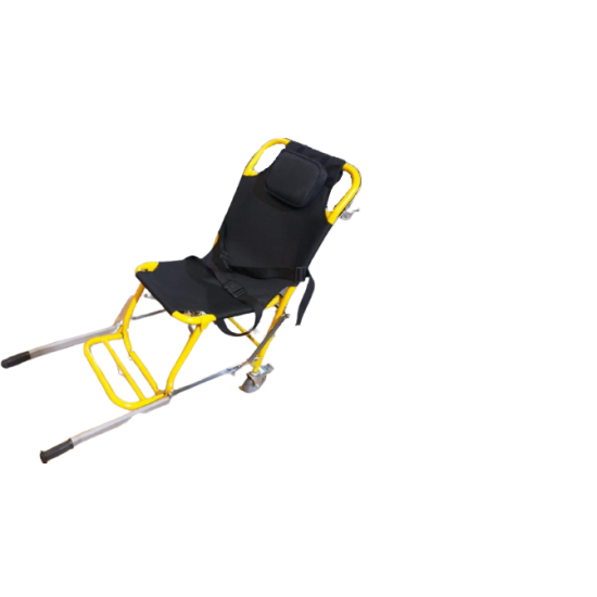 Escachair without stair belts - wheelchair - evacuation chair-rescue chair - foldable patient transfer chair